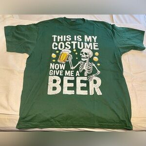 This is My Costume Give Me A Beer shirt